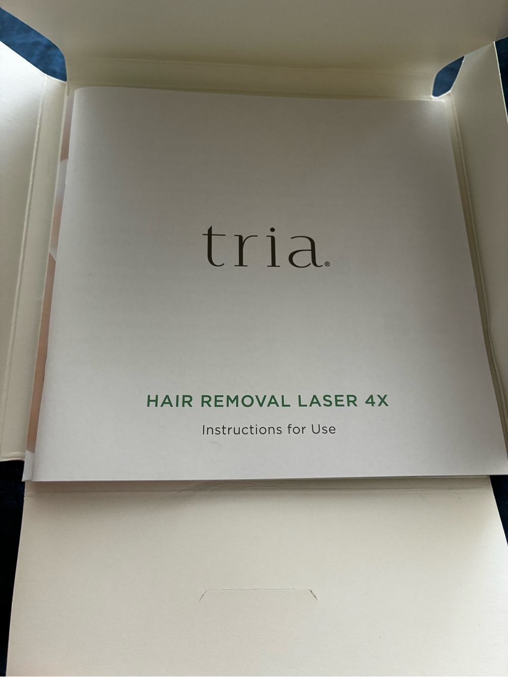 Tria Hair Removal Laser 4X - never used